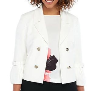 NWT Limited Plus Size Buckle Sleeve Jacket
